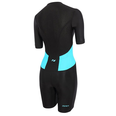 Activate Full Zip Trisuit met Korte Mouwen